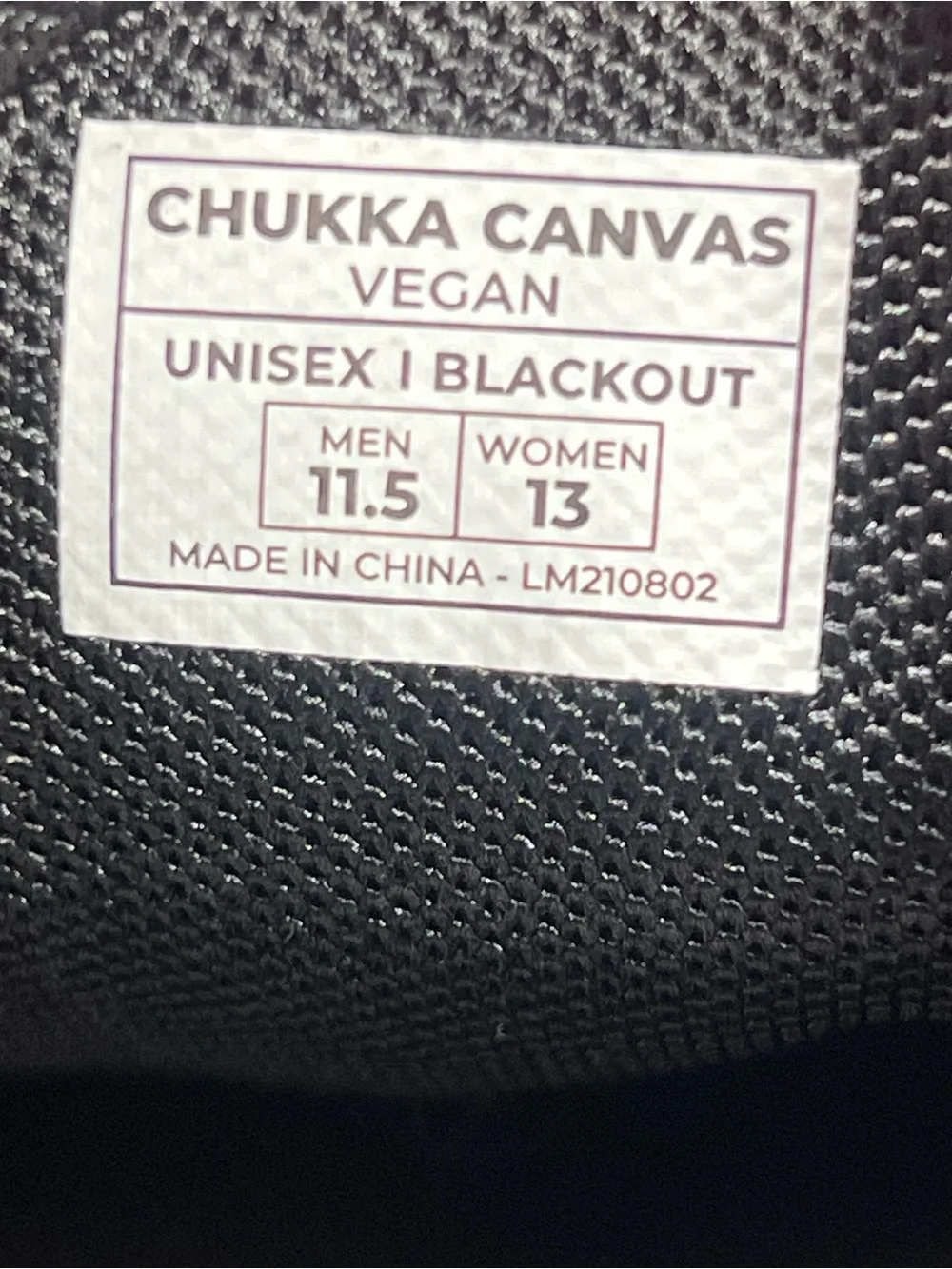 Lems chukka canvas